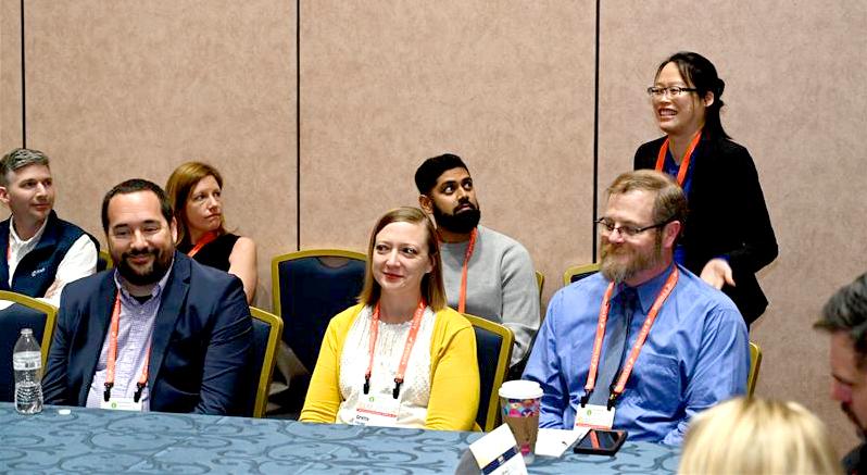 People at a conference table